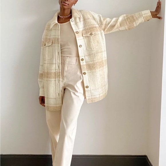 Aritzia Wilfred Free Ganna Shirt jacket - Picture 1 of 8